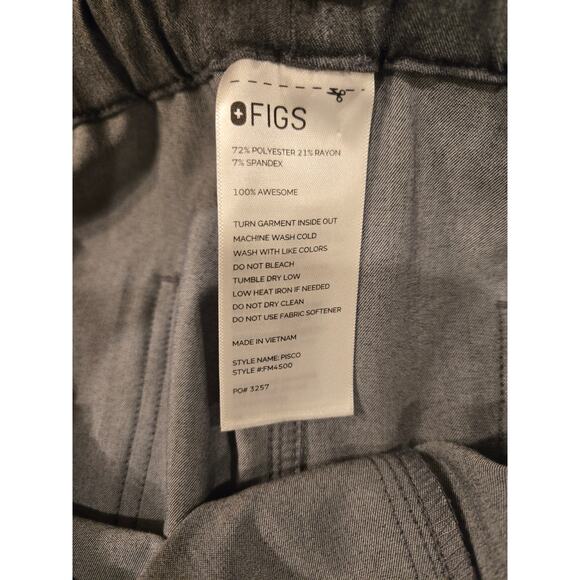 FIGS Pisco Basic Scrub Pants Graphite Mens Large - Picture 6 of 9